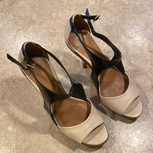 Anthropology Leifsdottir heels. Size 37 1/2.